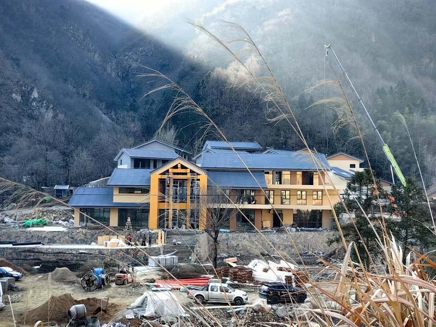 金寨冬曉尋溪里民墅酒店