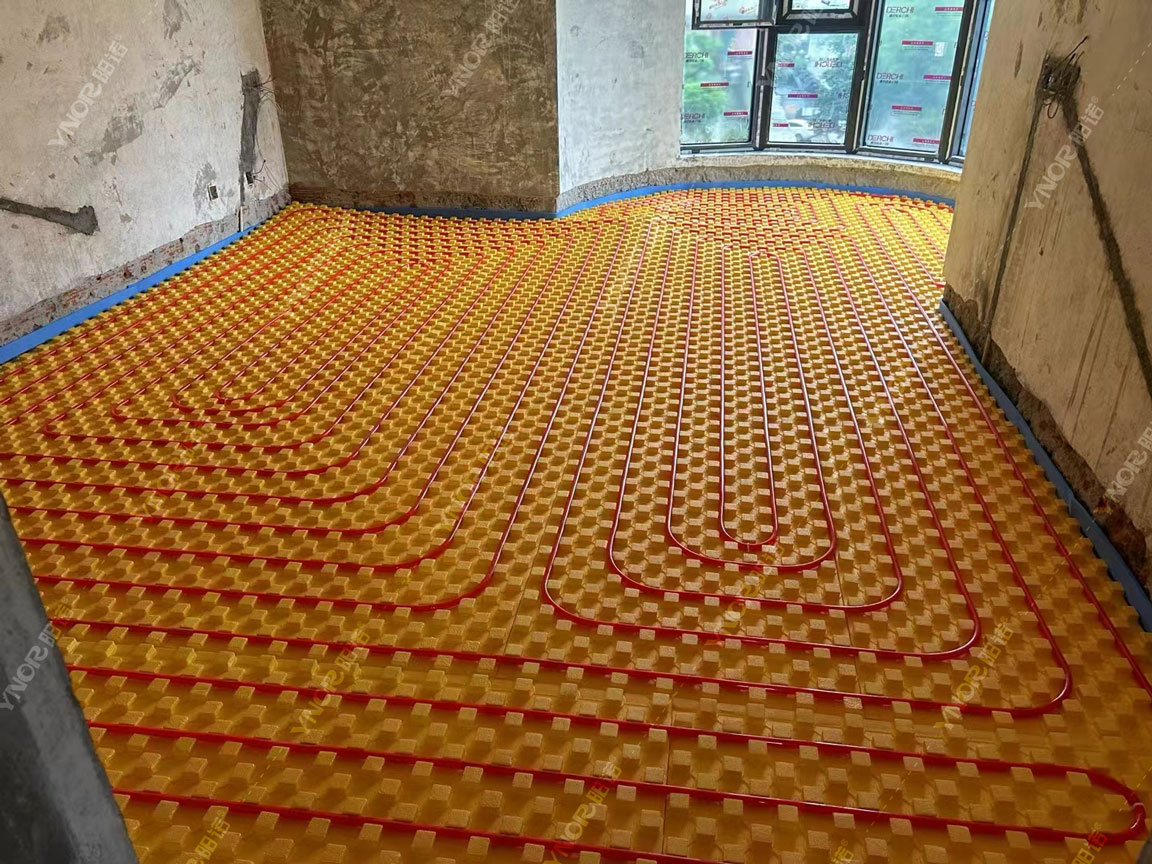 南京某某地暖系統(tǒng)選用陽諾EPS環(huán)保模塊